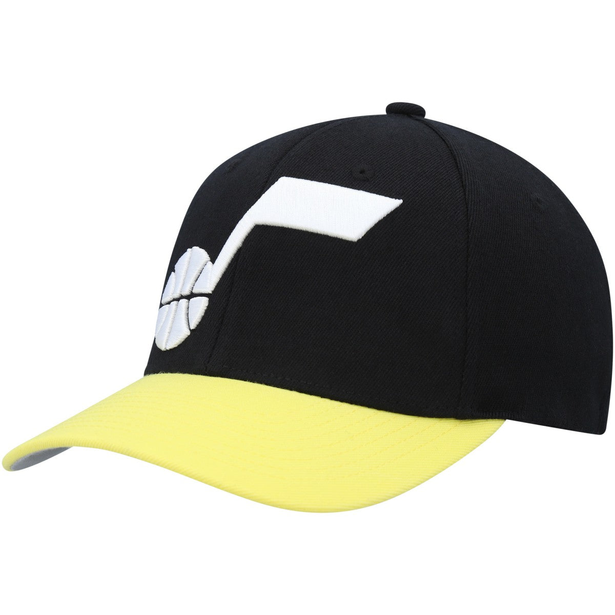 Utah Jazz MVP Team Two-Tone 2.0 Stretch-Snapback Hat Black/Gold - NBA
