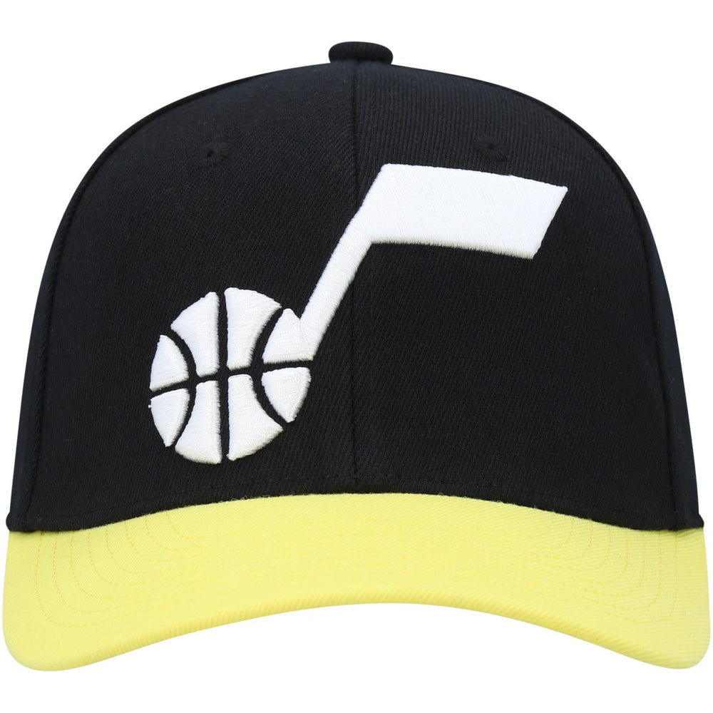 Utah Jazz MVP Team Two-Tone 2.0 Stretch-Snapback Hat Black/Gold - NBA