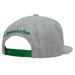 Boston Celtics Hardwood Classics 2.0 Snapback Hat Heather Gray - NBA