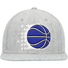 Orlando Magic Hardwood Classics 2.0 Snapback Hat Heather Gray - NBA