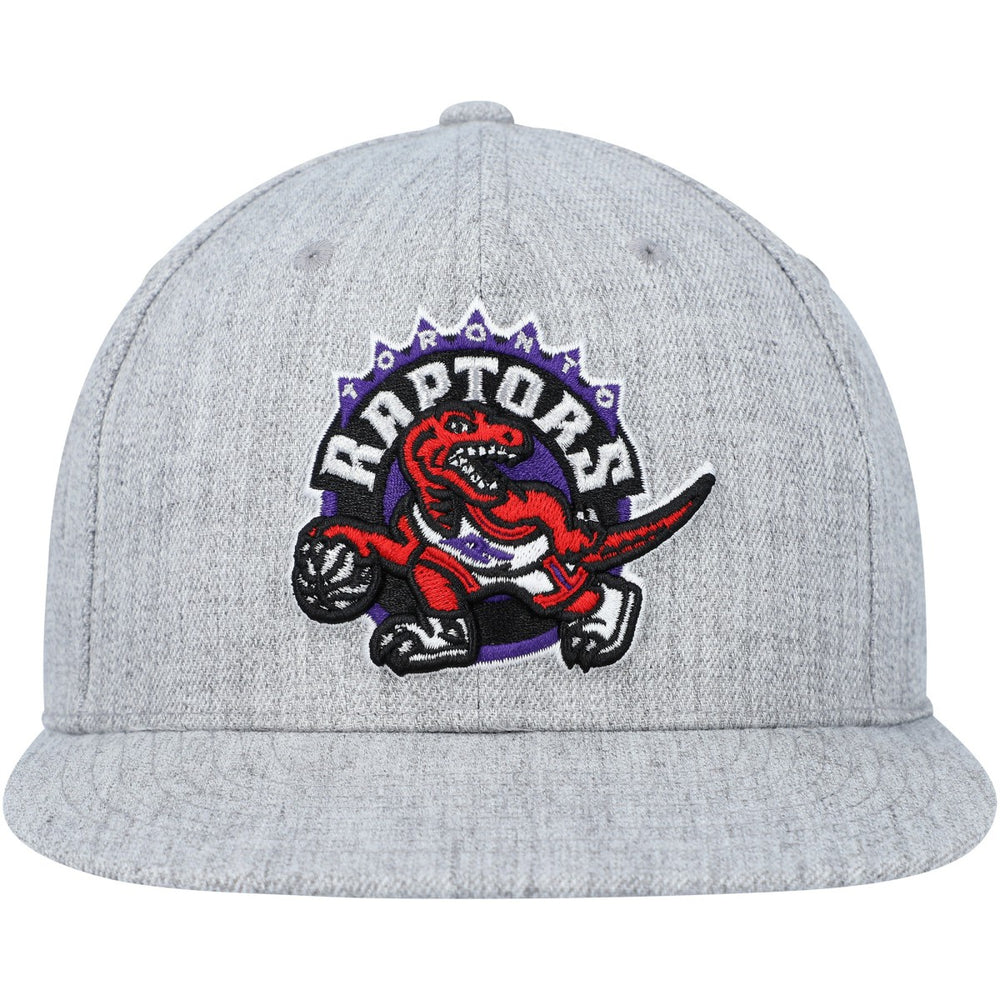 Toronto Raptors Hardwood Classics 2.0 Snapback Hat Heather Gray - NBA