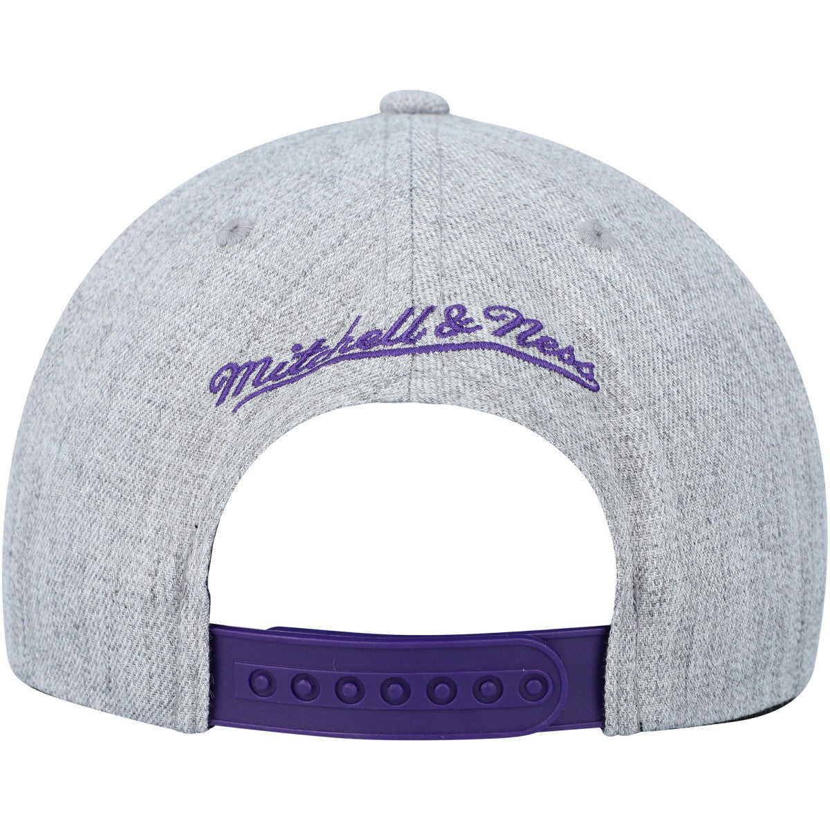 Toronto Raptors Hardwood Classics 2.0 Snapback Hat Heather Gray - NBA