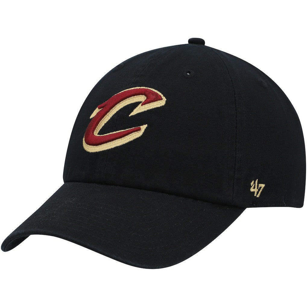 Cleveland Cavaliers '47 Core Logo Clean Up Adjustable Hat Black - NBA