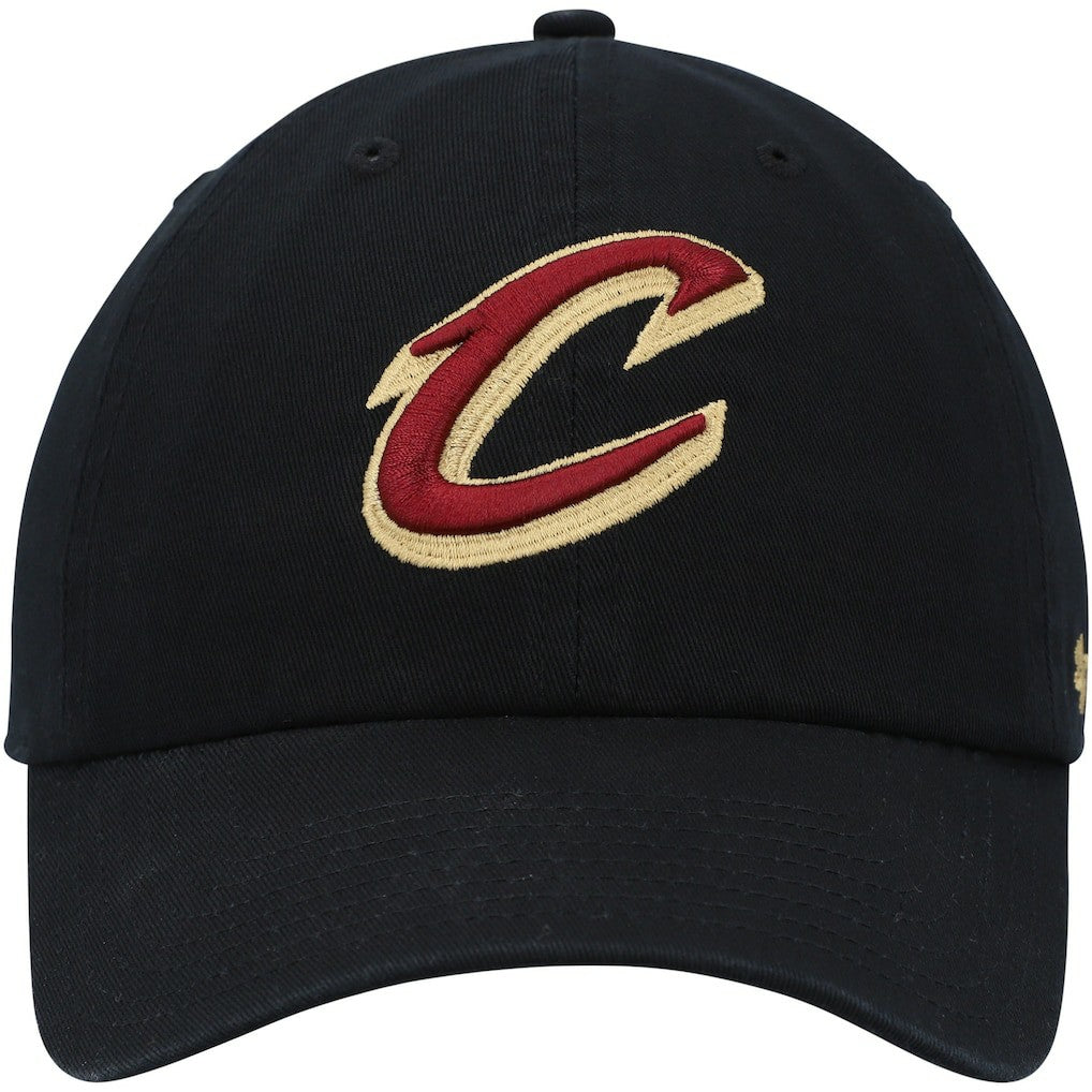 Cleveland Cavaliers '47 Core Logo Clean Up Adjustable Hat Black - NBA