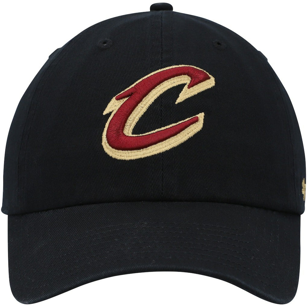 Cleveland Cavaliers '47 Core Logo Clean Up Adjustable Hat Black - NBA