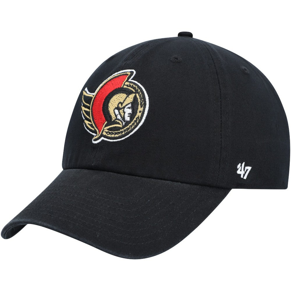 Ottawa Senators '47 Clean Up Adjustable Hat - Black - NHL