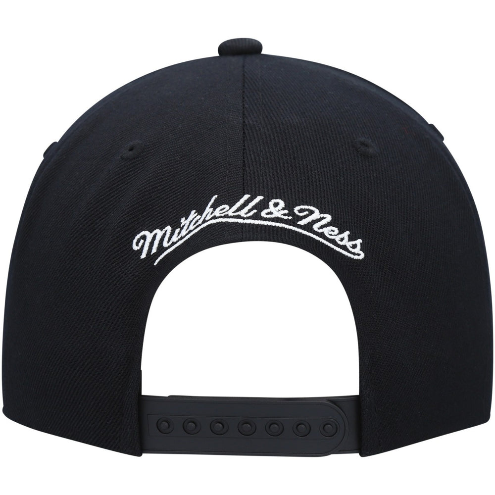 Utah Jazz Hardwood Classics Script 2.0 Snapback Hat Black - NBA