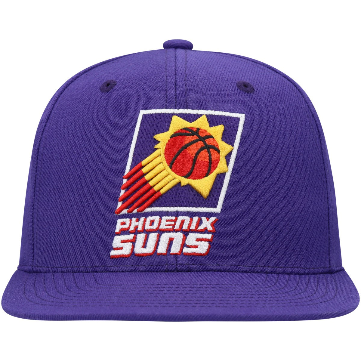 Phoenix Suns Hardwood Classics MVP Team Ground 2.0 Fitted Hat Purple - NBA