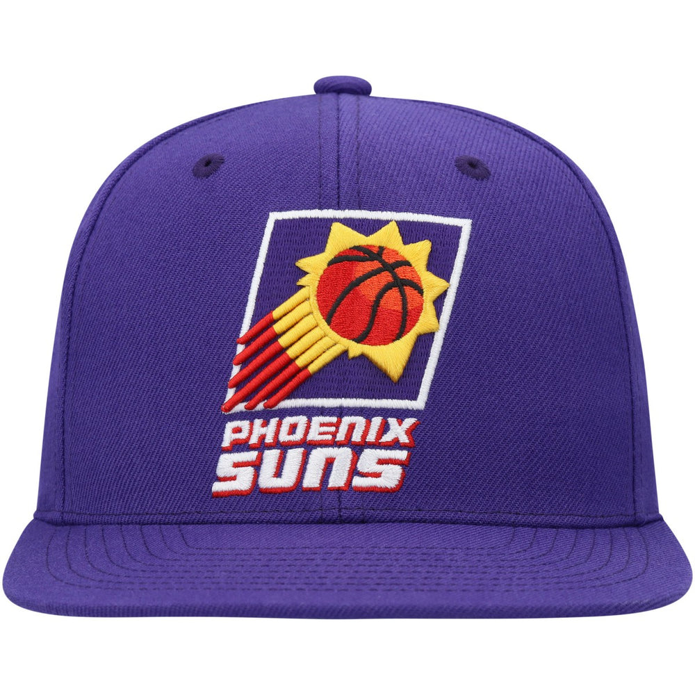 Phoenix Suns Hardwood Classics MVP Team Ground 2.0 Fitted Hat Purple - NBA