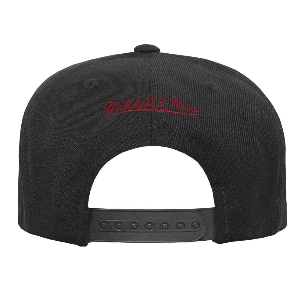 Miami Heat Youth Team Script Snapback Hat Black - NBA
