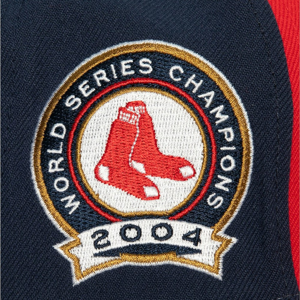 Boston Red Sox Mitchell & Ness Bases Loaded Fitted Hat - MLB