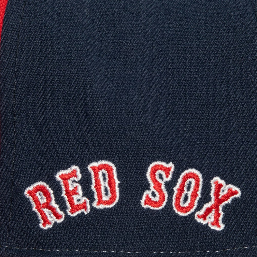 Boston Red Sox Mitchell & Ness Bases Loaded Fitted Hat - MLB