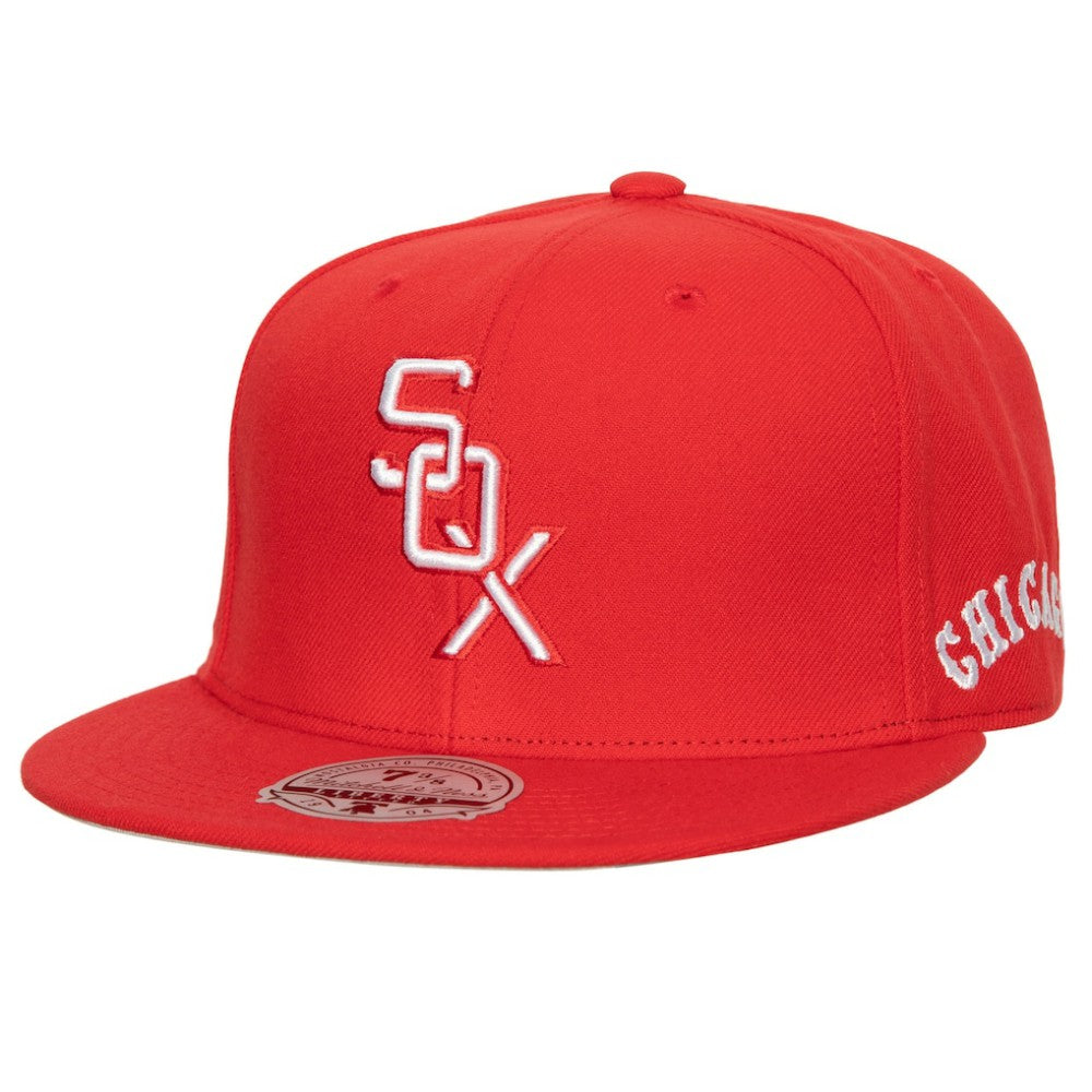 Chicago White Sox Mitchell & Ness Bases Loaded Fitted Hat - MLB