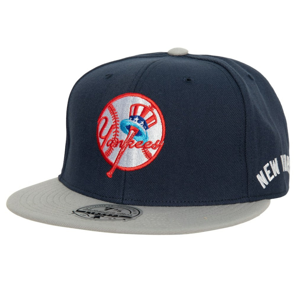 New York Yankees Mitchell & Ness Bases Loaded Fitted Hat - MLB