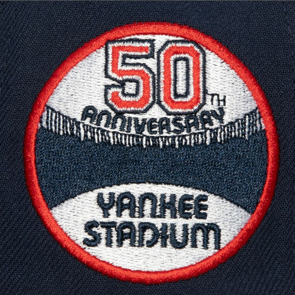 New York Yankees Mitchell & Ness Yankee Stadium 50th Anniversary Homefield Fitted Hat - MLB