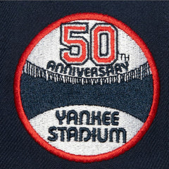 New York Yankees Mitchell & Ness Yankee Stadium 50th Anniversary Homefield Fitted Hat - MLB