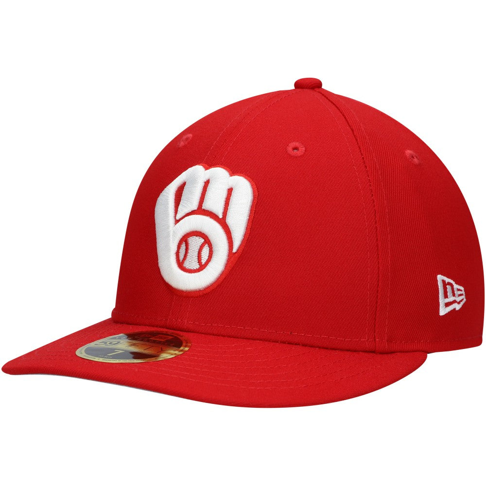 Milwaukee Brewers New Era Low Profile 59FIFTY Fitted Hat - MLB