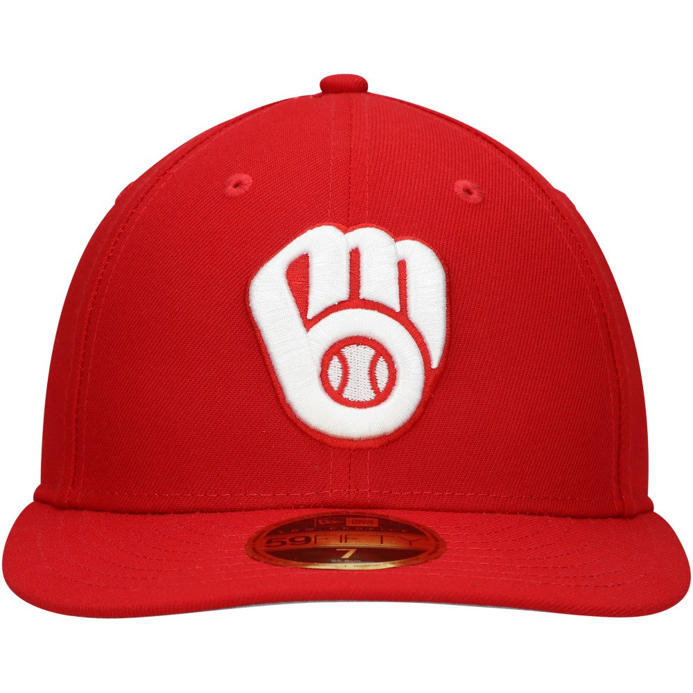 Milwaukee Brewers New Era Low Profile 59FIFTY Fitted Hat - MLB