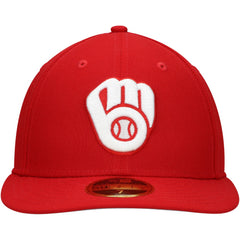 Milwaukee Brewers New Era Low Profile 59FIFTY Fitted Hat - MLB