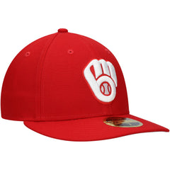 Milwaukee Brewers New Era Low Profile 59FIFTY Fitted Hat - MLB