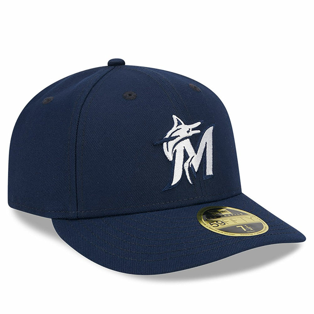 Miami Marlins New Era Oceanside Low Profile 59FIFTY Fitted Hat - MLB