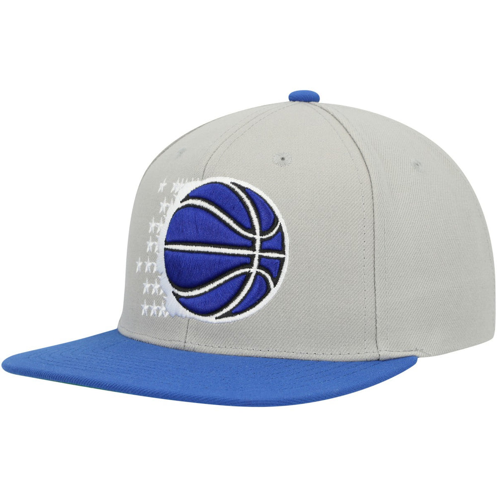 Orlando Magic Hardwood Classics Essentials 2.0 Snapback Hat Gray/Blue - NBA