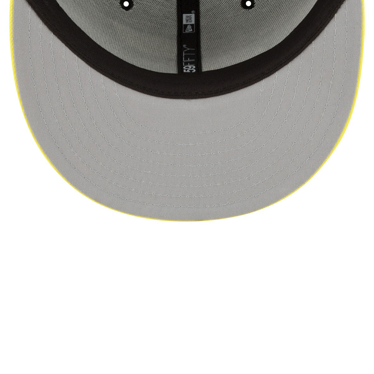 Utah Jazz 2-Tone 59FIFTY Fitted Hat Black/Yellow - NBA