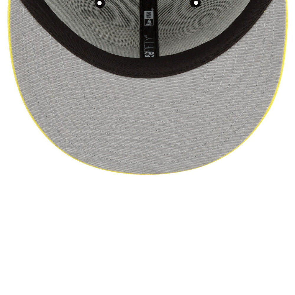 Utah Jazz 2-Tone 59FIFTY Fitted Hat Black/Yellow - NBA