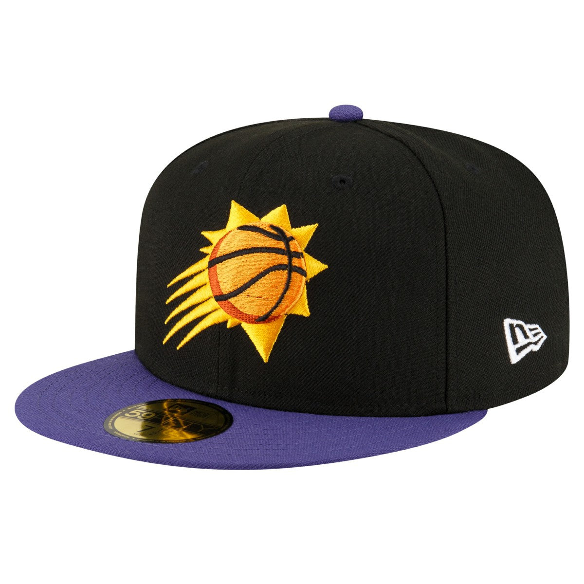 Phoenix Suns 2-Tone 59FIFTY Fitted Hat Black/Purple - NBA