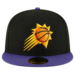Phoenix Suns 2-Tone 59FIFTY Fitted Hat Black/Purple - NBA
