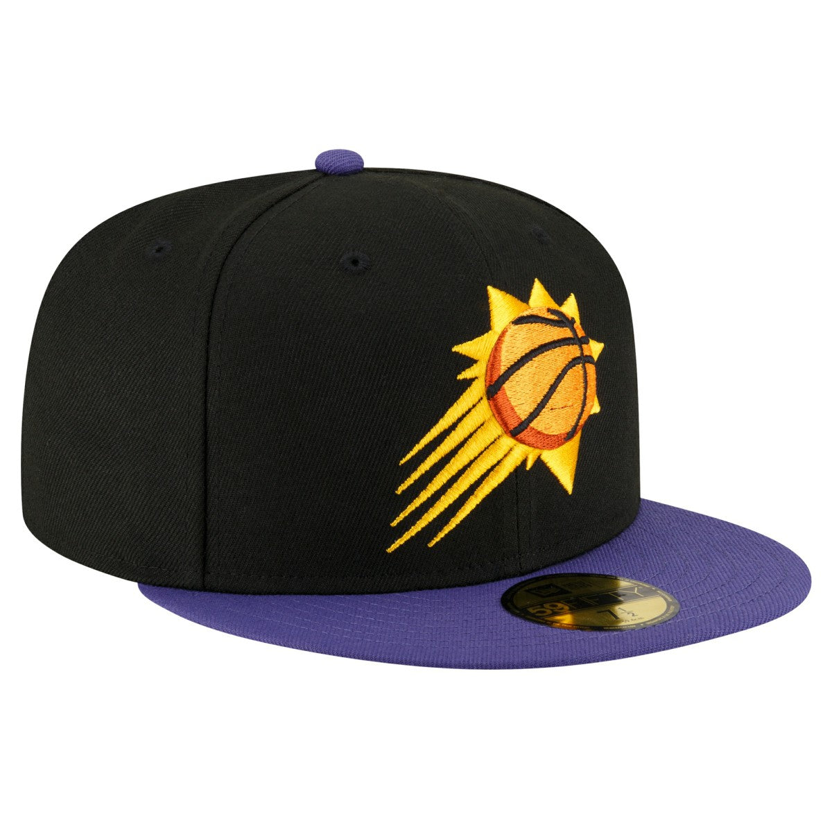 Phoenix Suns 2-Tone 59FIFTY Fitted Hat Black/Purple - NBA