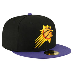 Phoenix Suns 2-Tone 59FIFTY Fitted Hat Black/Purple - NBA
