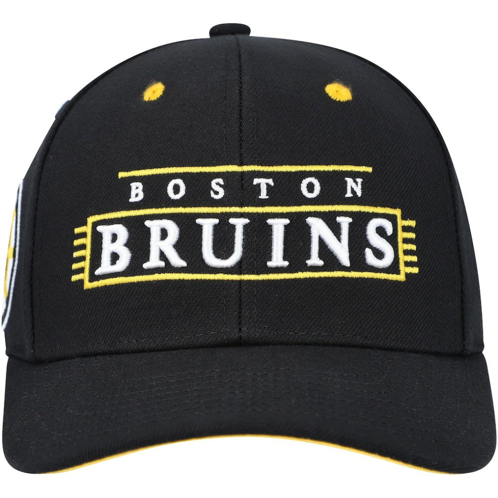 Boston Bruins Mitchell & Ness LOFI Pro Snapback Hat - Black - NHL