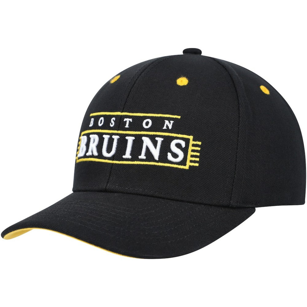 Boston Bruins Mitchell & Ness LOFI Pro Snapback Hat - Black - NHL