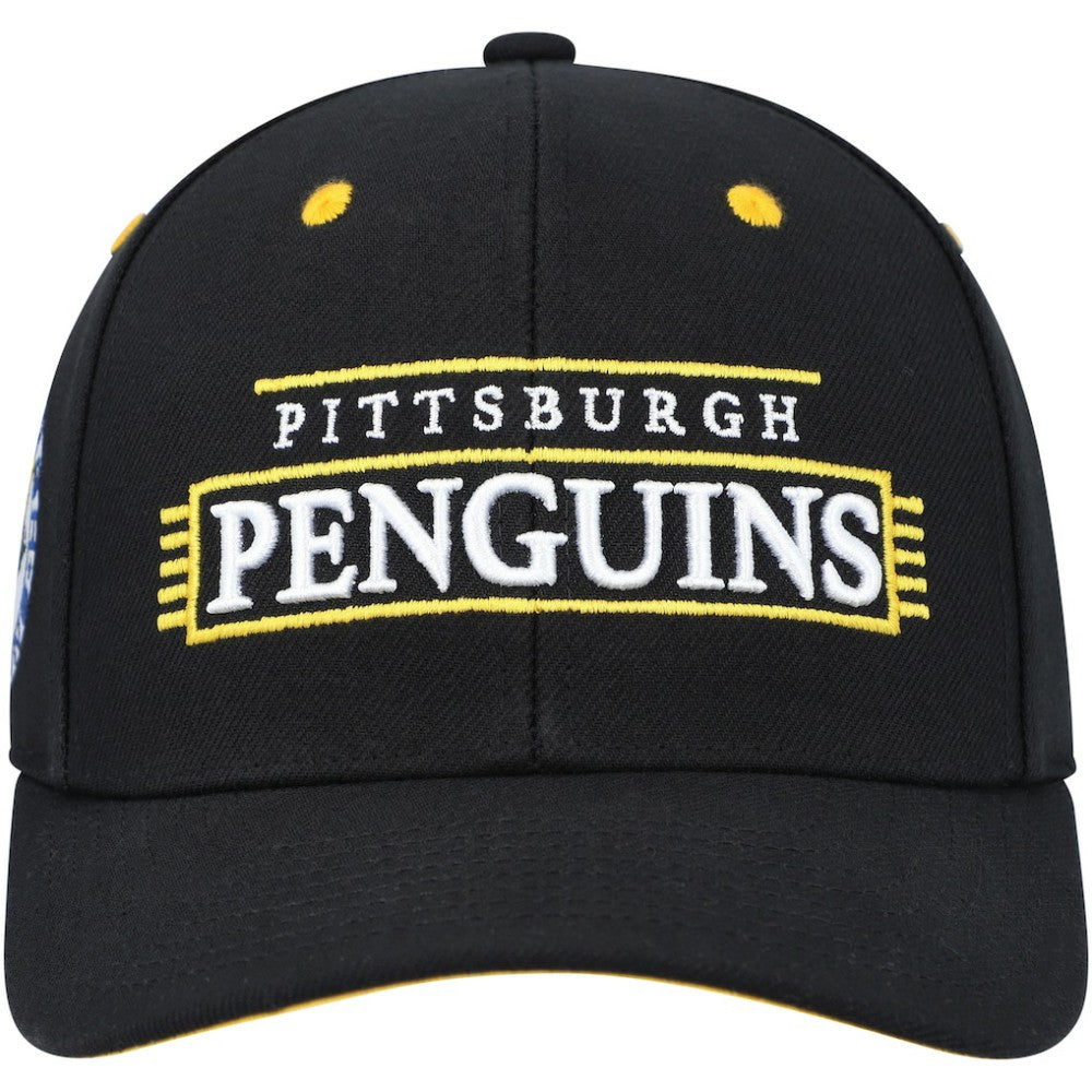 Pittsburgh Penguins Mitchell & Ness LOFI Pro Snapback Hat - Black - NHL