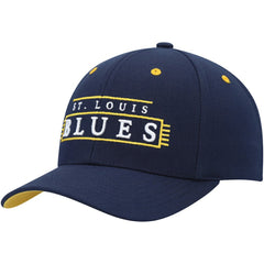 St. Louis Blues Mitchell & Ness LOFI Pro Snapback Hat - Navy - NHL