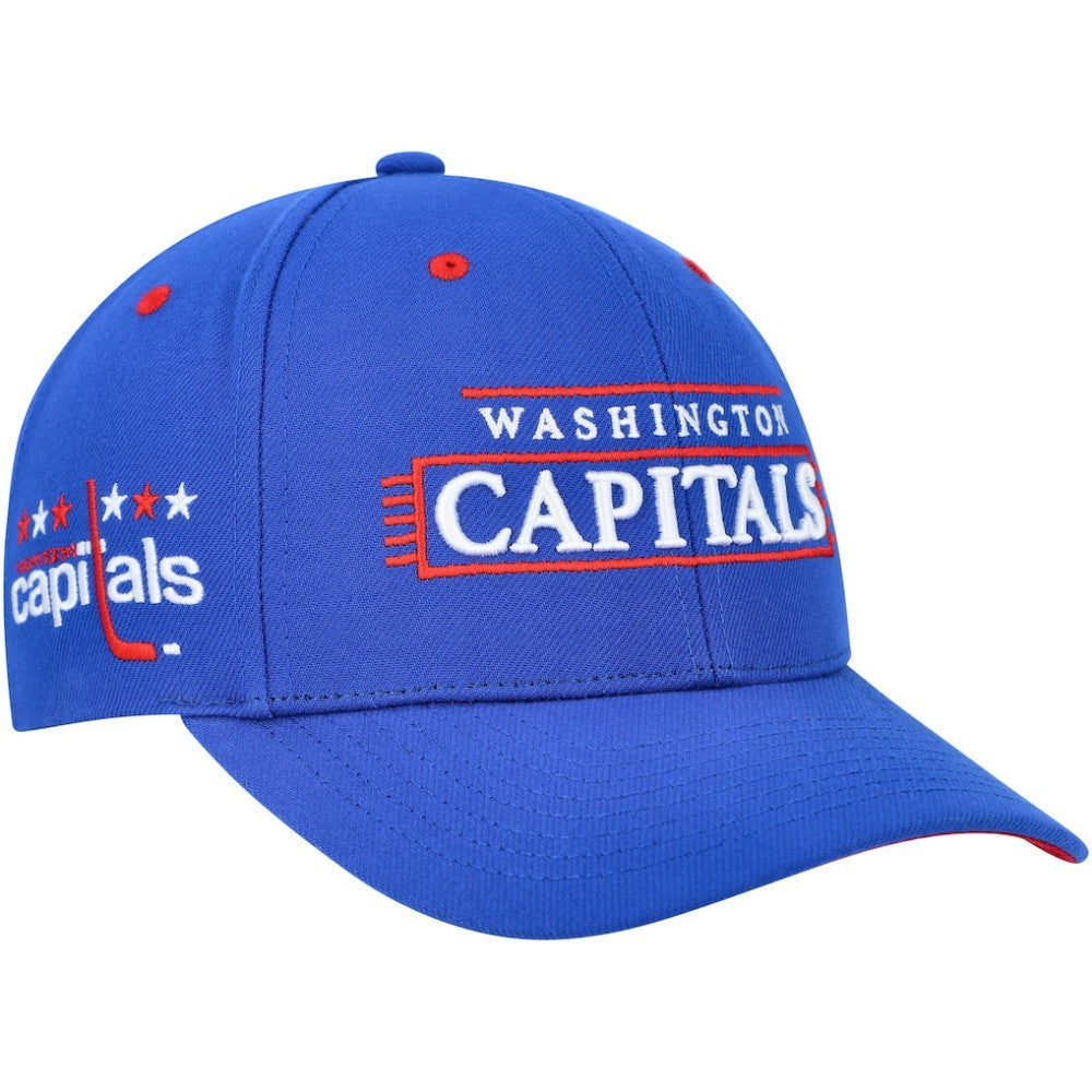 Washington Capitals Mitchell & Ness LOFI Pro Snapback Hat - Blue - NHL