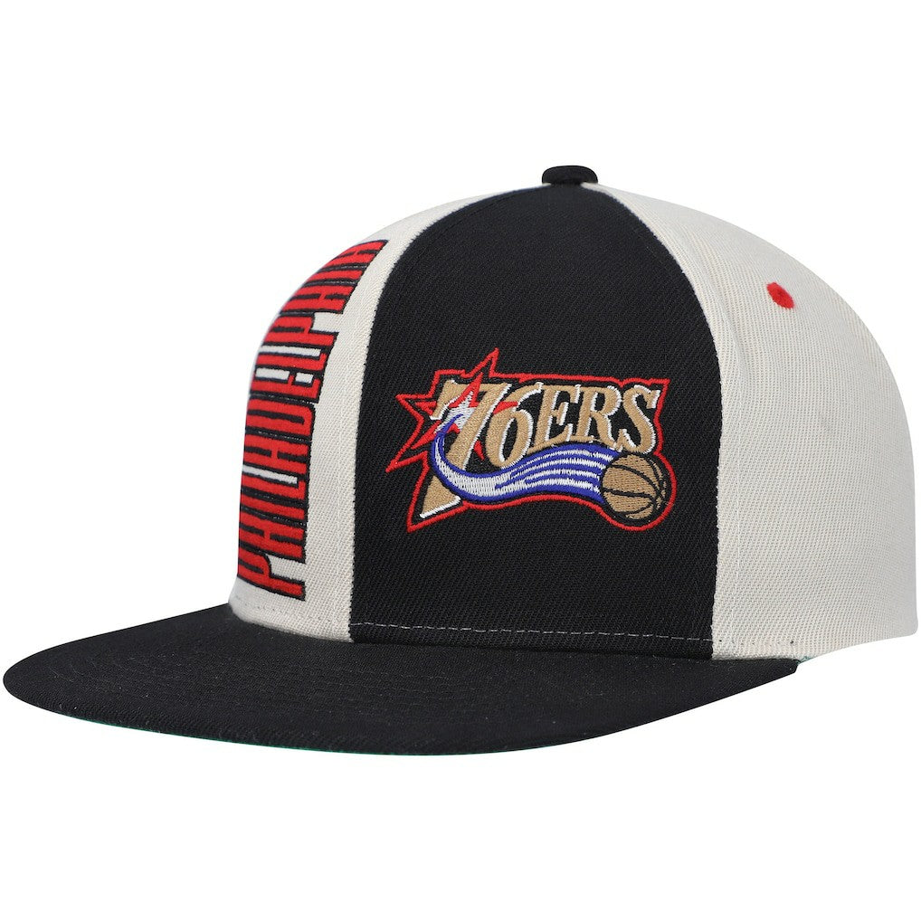 Philadelphia 76ers Hardwood Classics Pop Snapback Hat Cream - NBA
