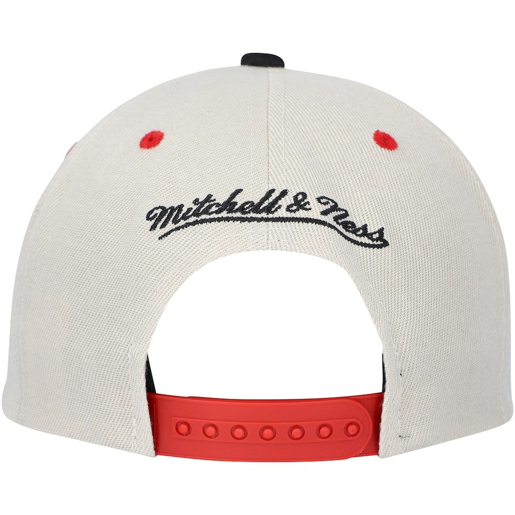 Philadelphia 76ers Hardwood Classics Pop Snapback Hat Cream - NBA