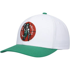 Boston Celtics Hardwood Classics Core 2-Tone 2.0 Pro Snapback Hat White/Green - NBA