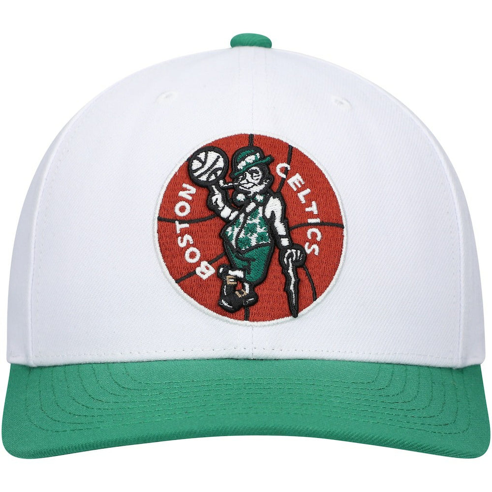 Boston Celtics Hardwood Classics Core 2-Tone 2.0 Pro Snapback Hat White/Green - NBA
