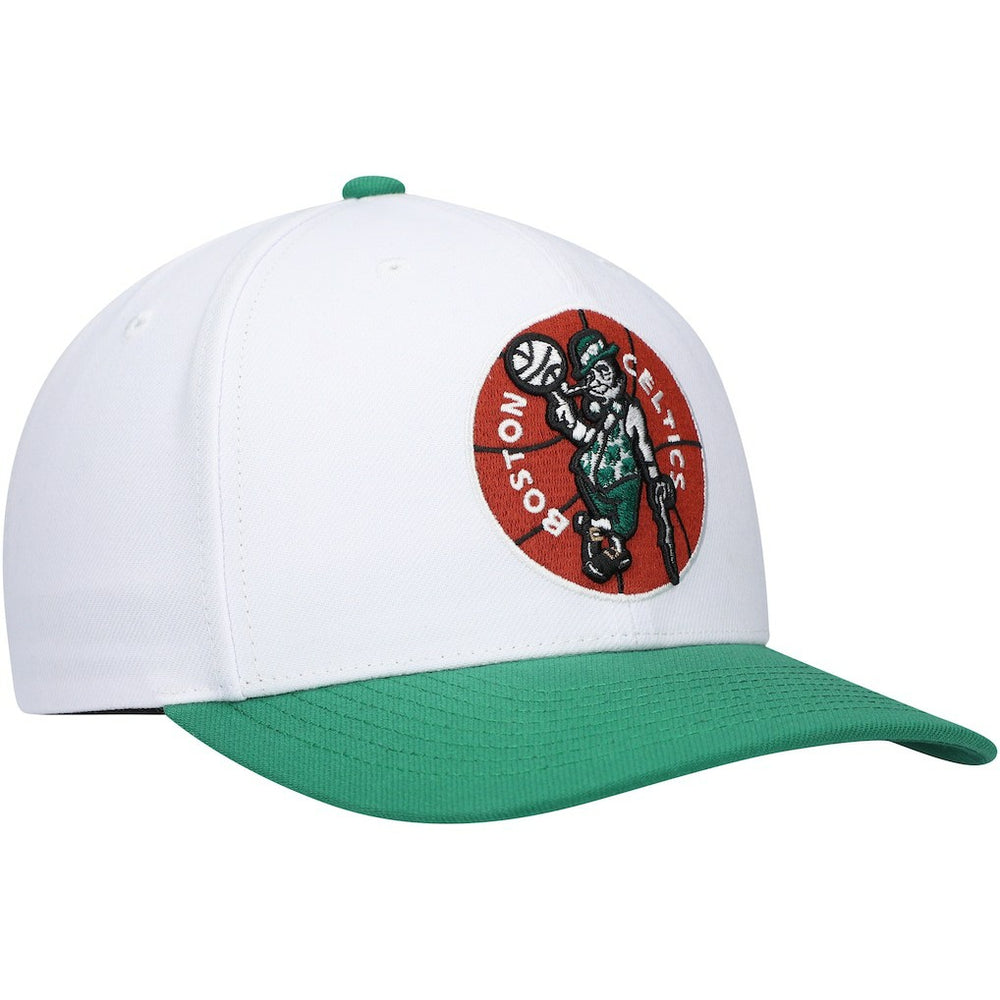 Boston Celtics Hardwood Classics Core 2-Tone 2.0 Pro Snapback Hat White/Green - NBA
