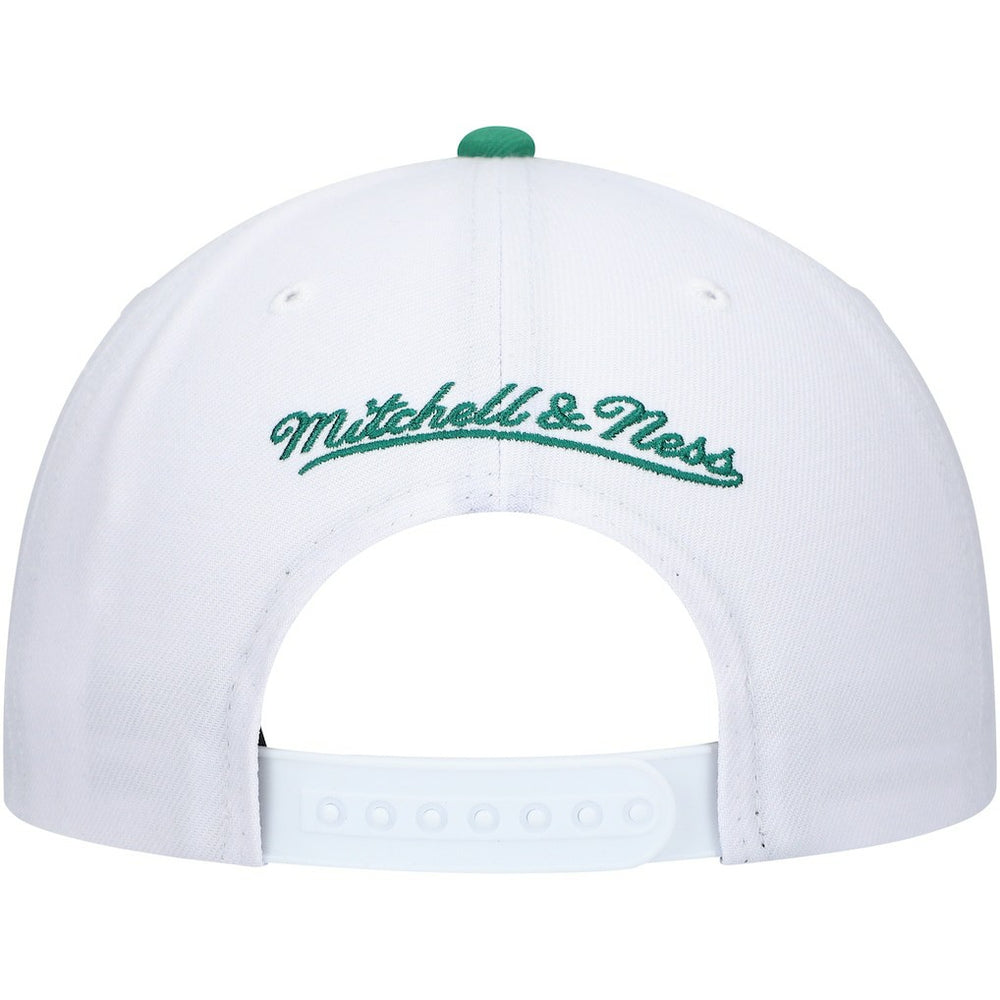 Boston Celtics Hardwood Classics Core 2-Tone 2.0 Pro Snapback Hat White/Green - NBA