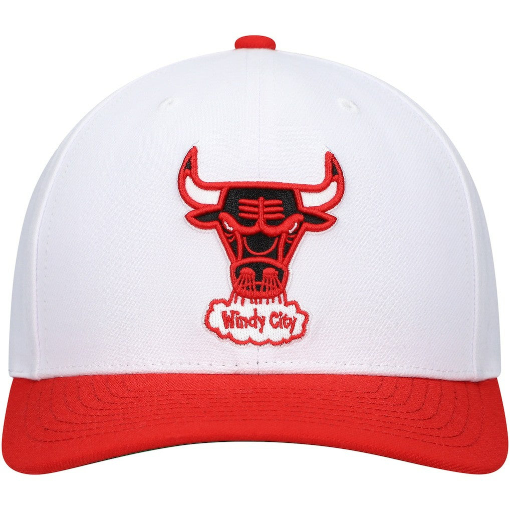 Chicago Bulls Hardwood Classics Core 2-Tone 2.0 Pro Snapback Hat White/Red - NBA