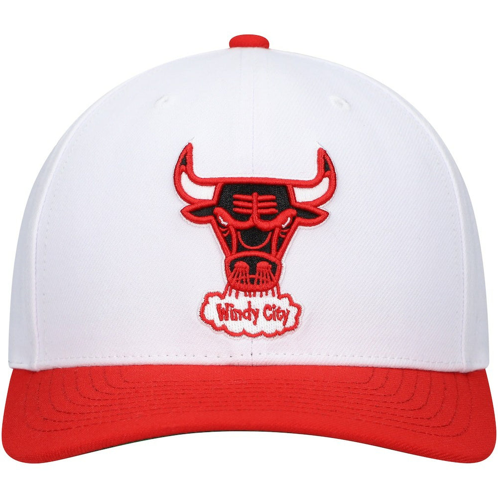 Chicago Bulls Hardwood Classics Core 2-Tone 2.0 Pro Snapback Hat White/Red - NBA