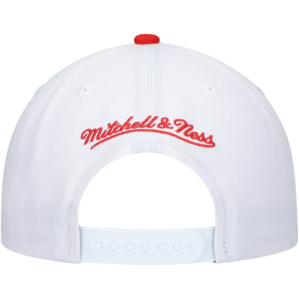 Chicago Bulls Hardwood Classics Core 2-Tone 2.0 Pro Snapback Hat White/Red - NBA