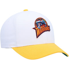Golden State Warriors Hardwood Classics Core 2-Tone 2.0 Pro Snapback Hat White/Gold - NBA