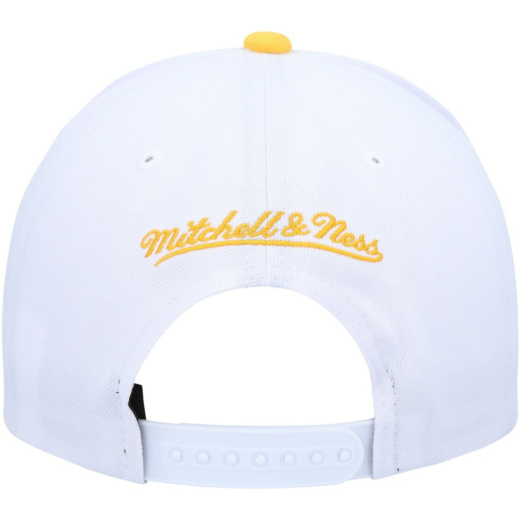 Golden State Warriors Hardwood Classics Core 2-Tone 2.0 Pro Snapback Hat White/Gold - NBA