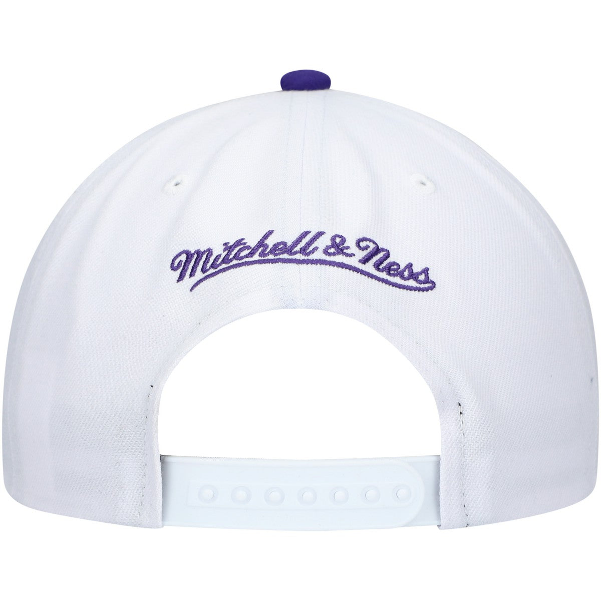 Milwaukee Bucks Hardwood Classics Core 2-Tone 2.0 Pro Snapback Hat White/Purple - NBA
