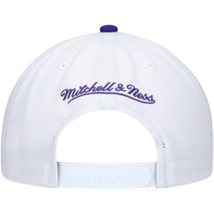 Milwaukee Bucks Hardwood Classics Core 2-Tone 2.0 Pro Snapback Hat White/Purple - NBA